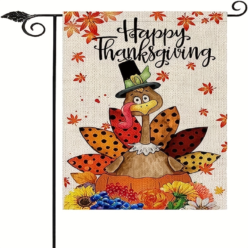 

Be Thankful This Thanksgiving With A Double-sided Garden Flag - 30cm X 45cm/12in X 18in