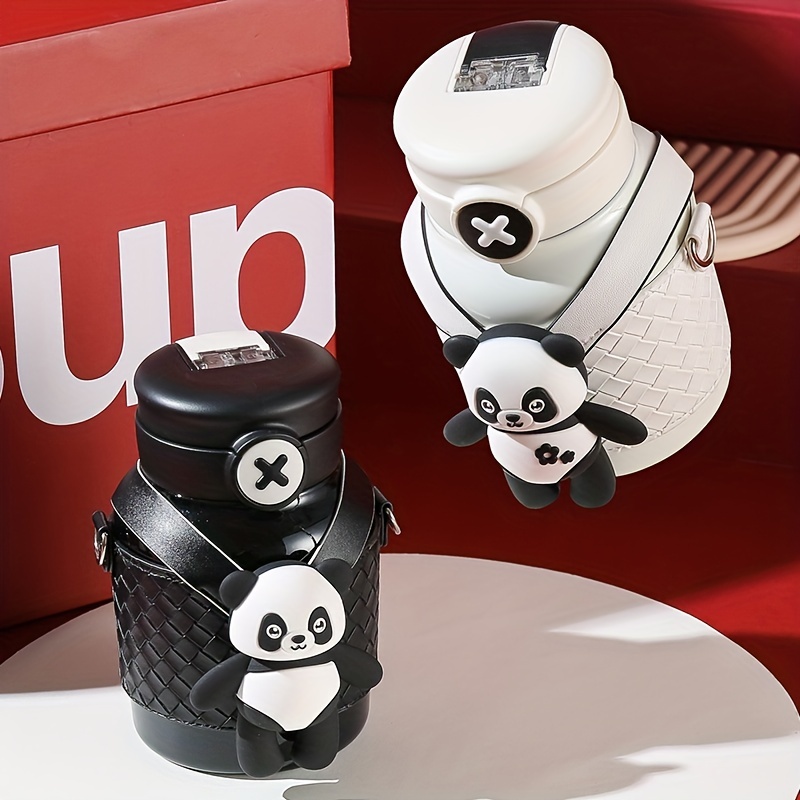 Cartoon Panda Vacuum Cup Stainless Steel Insulated Water - Temu