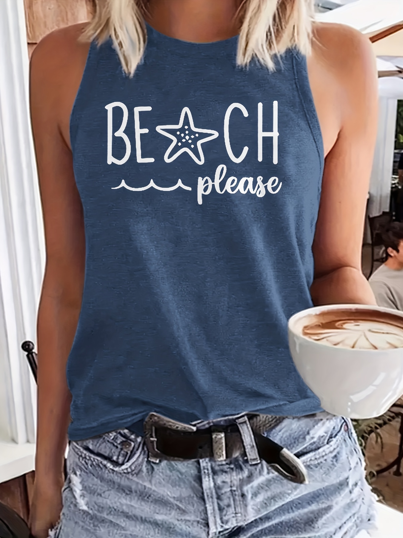 Camisetas playa online mujer