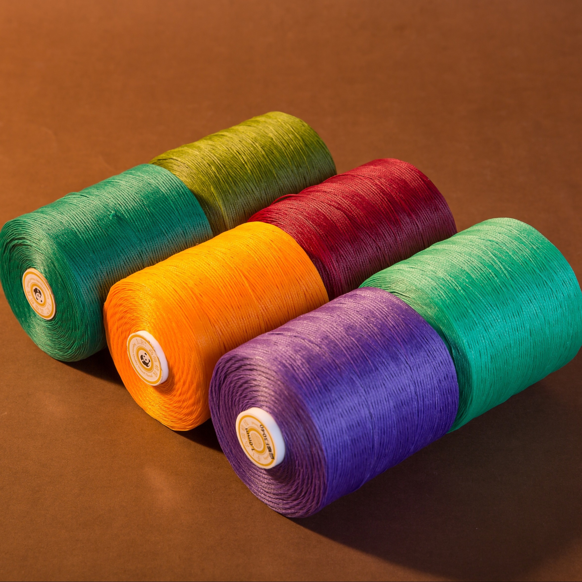 Leather Sewing With 12 Colors Of Wax Thread Each Size 55 And - Temu Italy