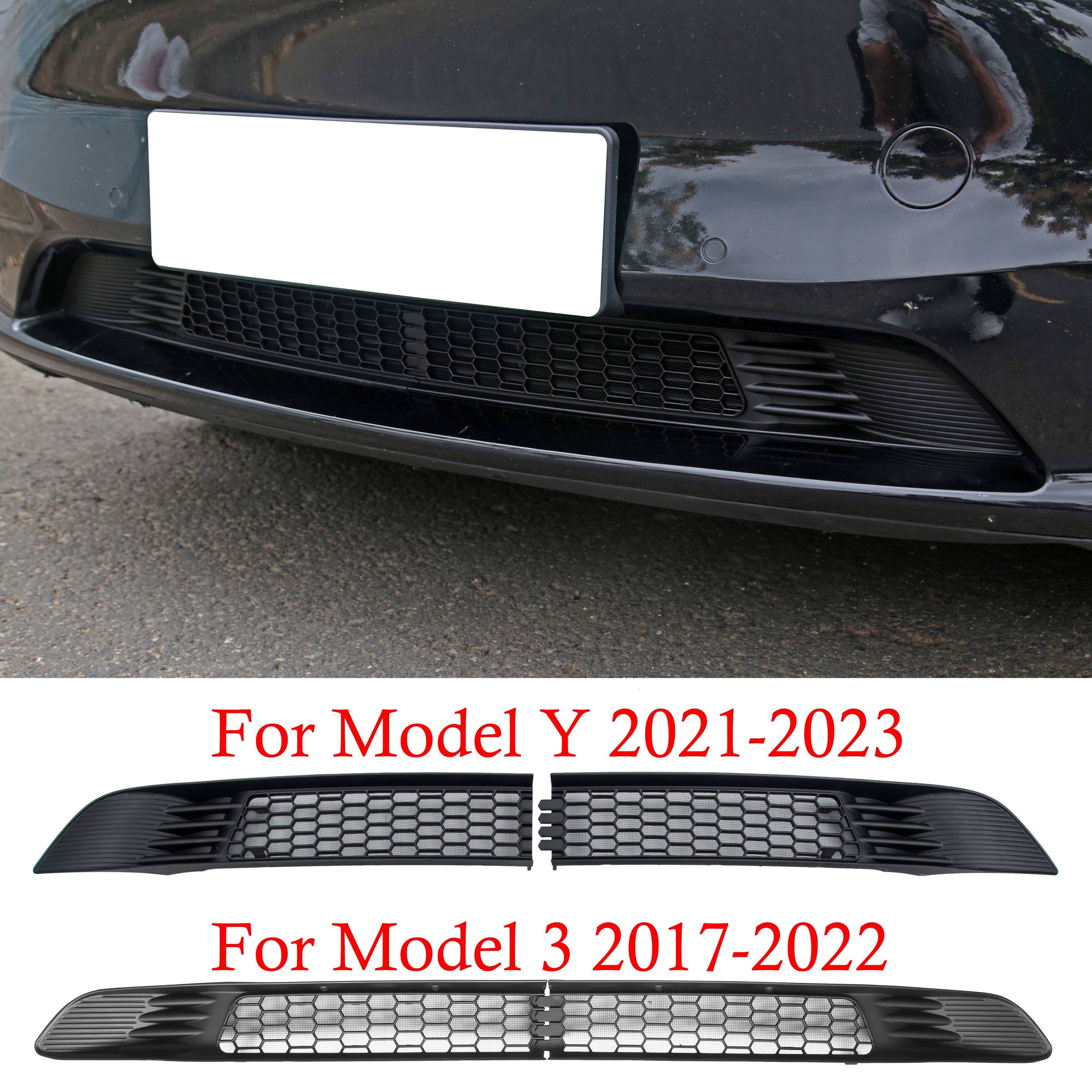 Tesla Model 3 Front Bumper Lower Grille, Factory Style Replacement, 20