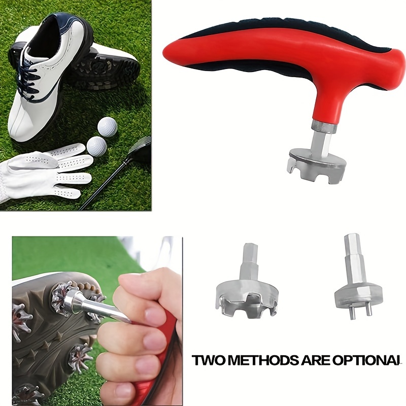 1 Pièce Outil De Démontage De Clé À Pointes De Golf, Chaussures De Golf  D'extérieur, Accessoires De Poignée De Clé À Cliquet De Crampons De Golf