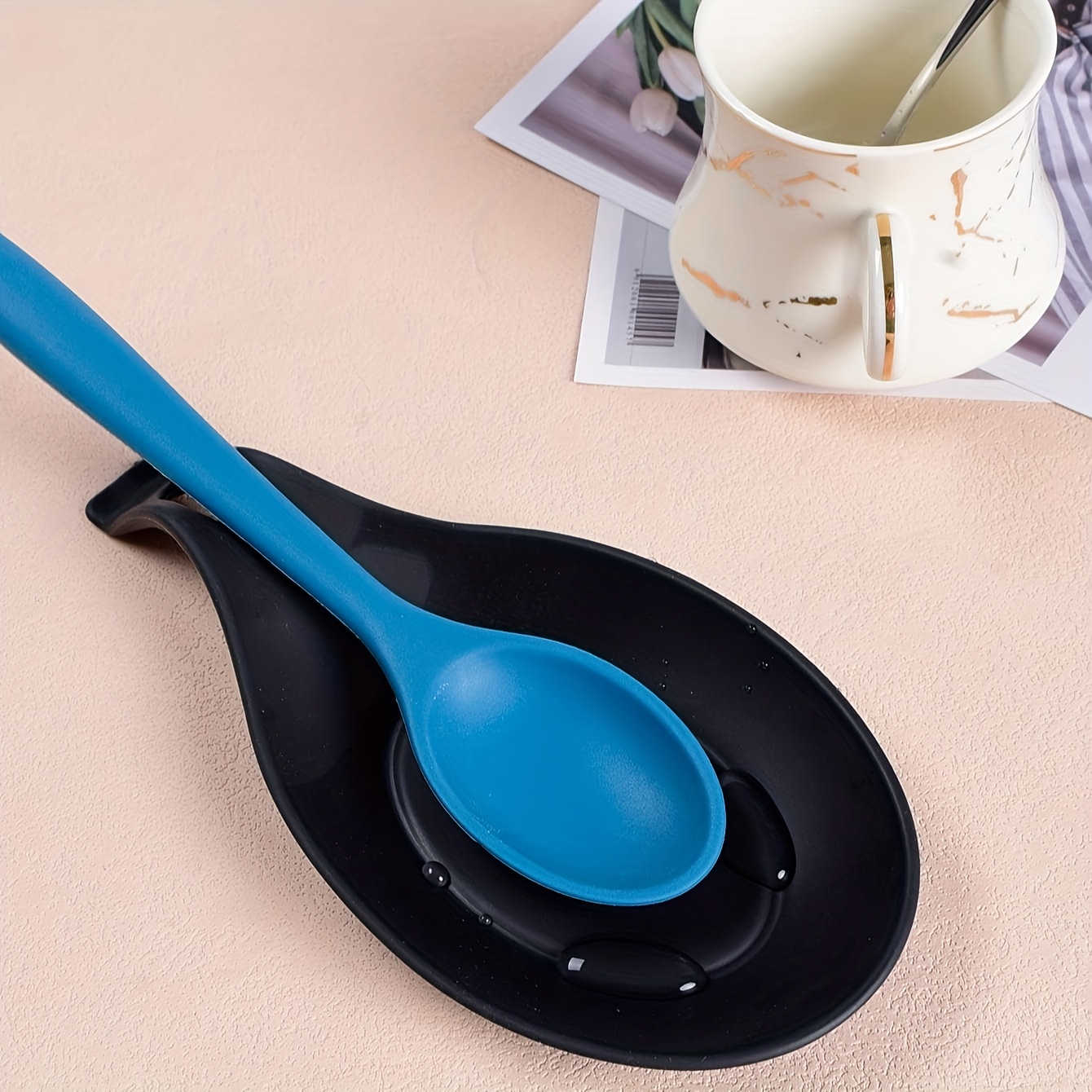 Spoon Rest For Stove Top Spoon Rest For Kitchen Counter - Temu