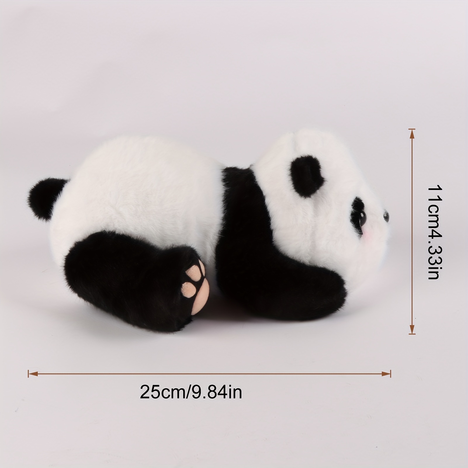 Fluffy Baby Panda Plush Doll, Stuffed Animal Plushies