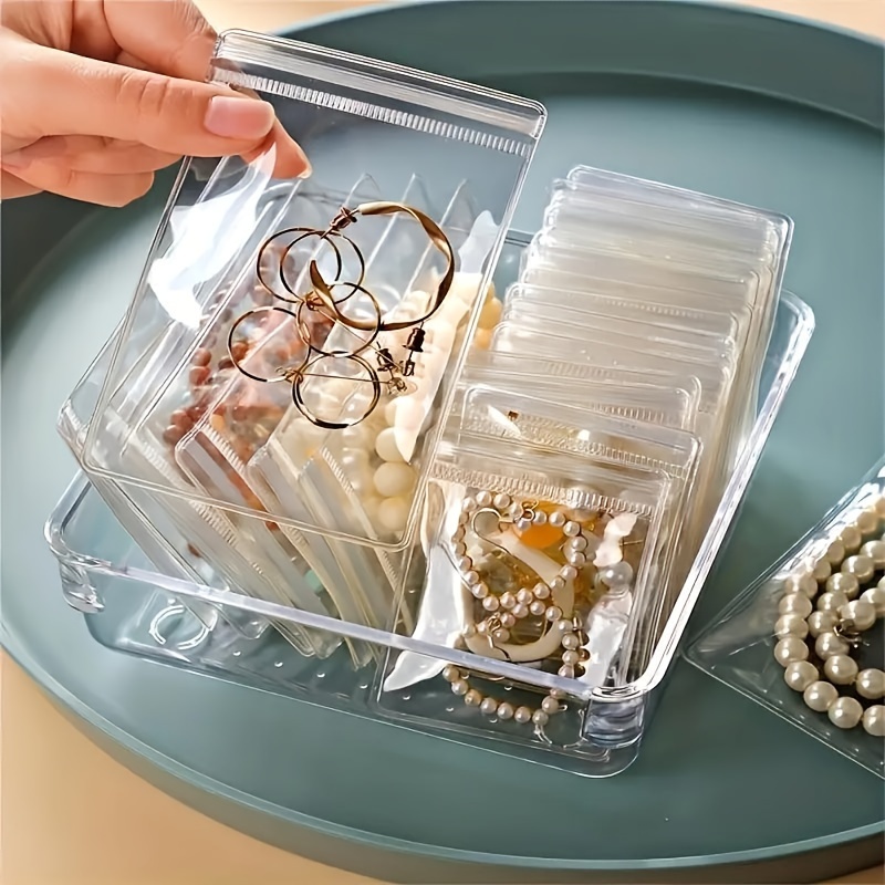 Jewelry Storage Ziplock Sealed Bags - Transparent Ziplock Bags