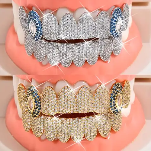 Dentiera Protesi Dentale Denti Finti Perfetti Riutilizzabile Smontabile  Sorriso 