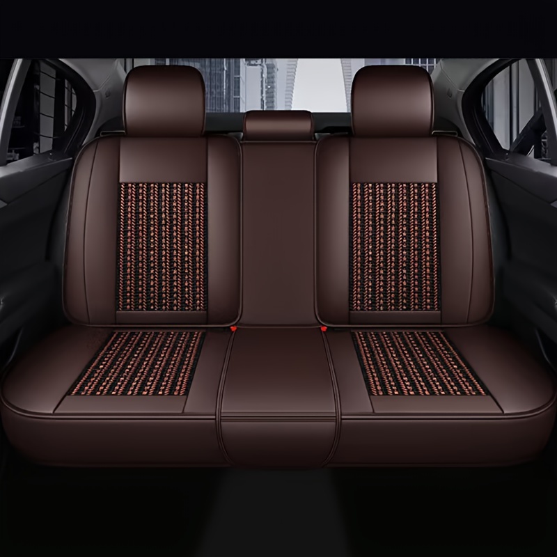 Ice Silk Car Seat Cushion Front Rear Seat Back Pad Mat Auto Truck SUV  Interior Decor