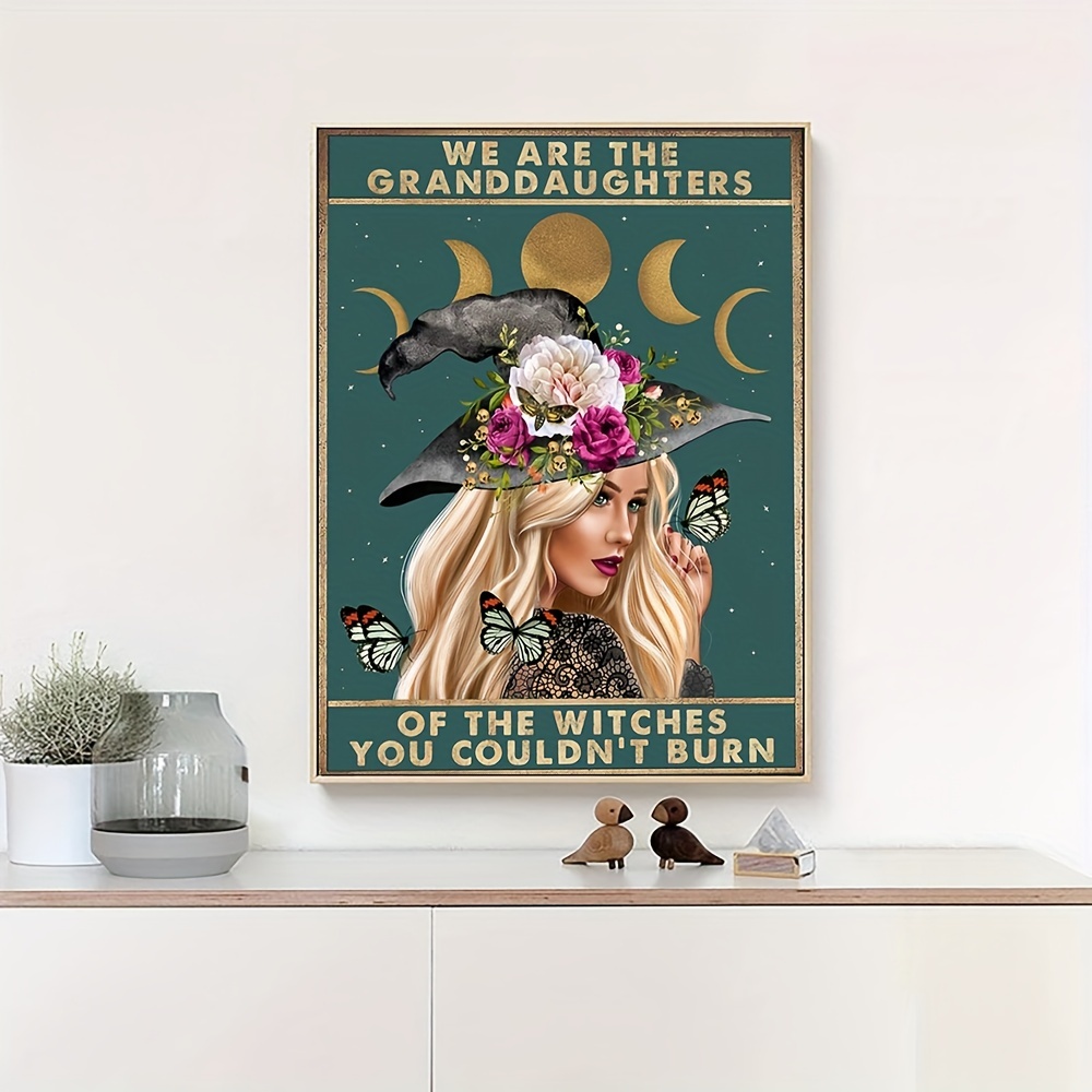 Canvas Poster Magical Herbs And Their Uses Witchy Poster - Temu