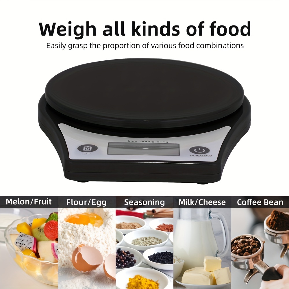 Digital Food Scale With Lcd Display And Precise Graduation For Baking,  Cooking, And Meal Prep - Essential Kitchen Gadget For Home And Kitchen -  Temu