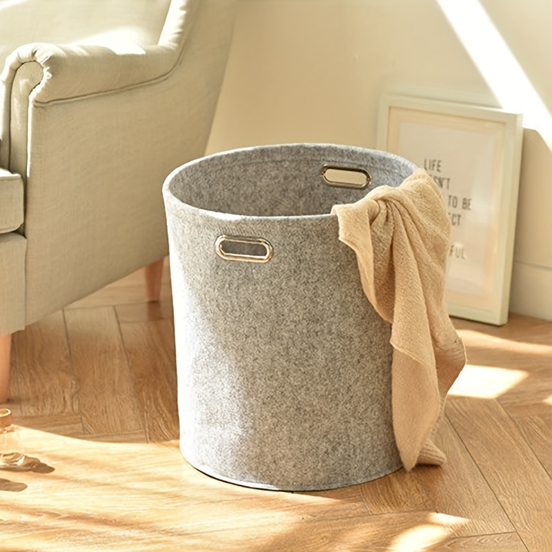 Household Dirty Clothes Basket Bathroom Storage Bucket - Temu