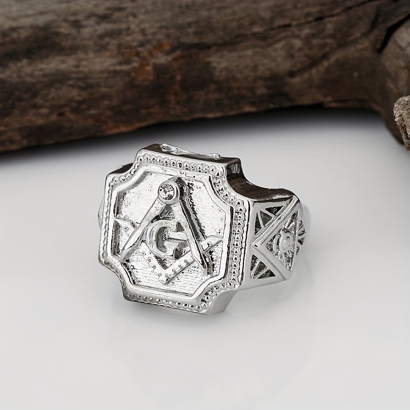 Men's Letter Ring