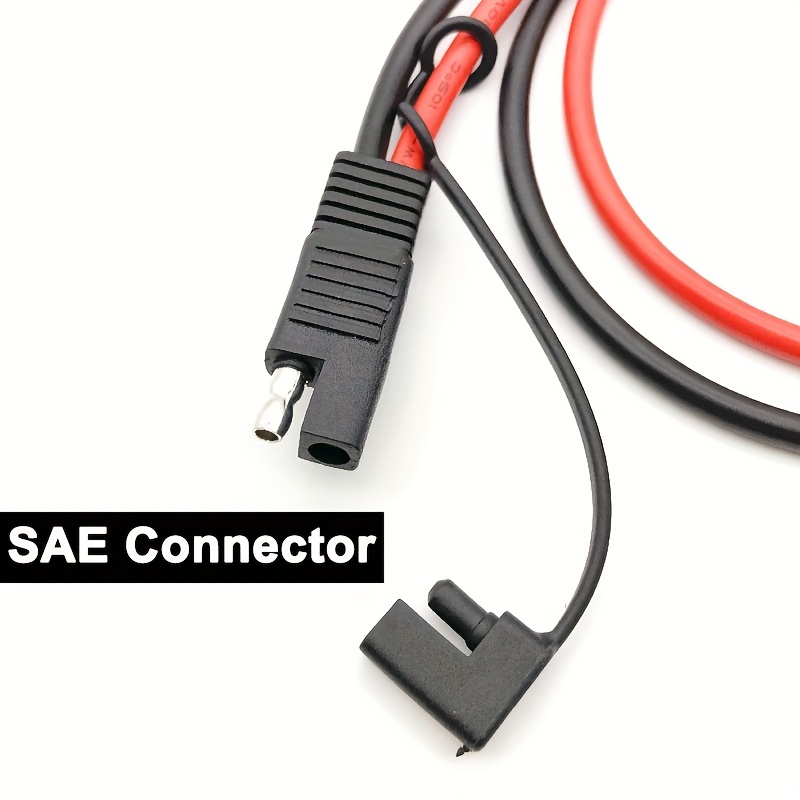 1pc 10awg sae to male and female solar mc 4 connector charging cable with sae reverse connector for rv caravan solar panel