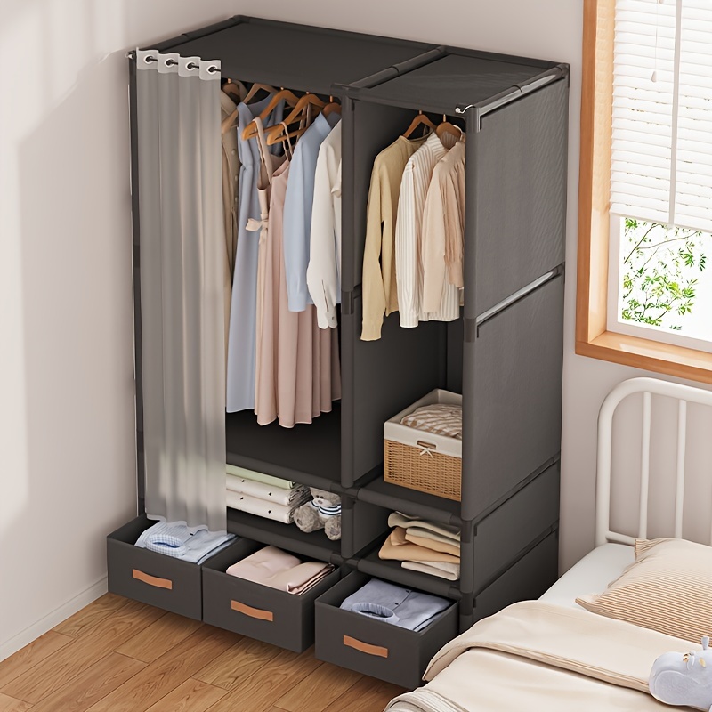 Wardrobe Storage Rack Multi layer Drawer Type Layered - Temu