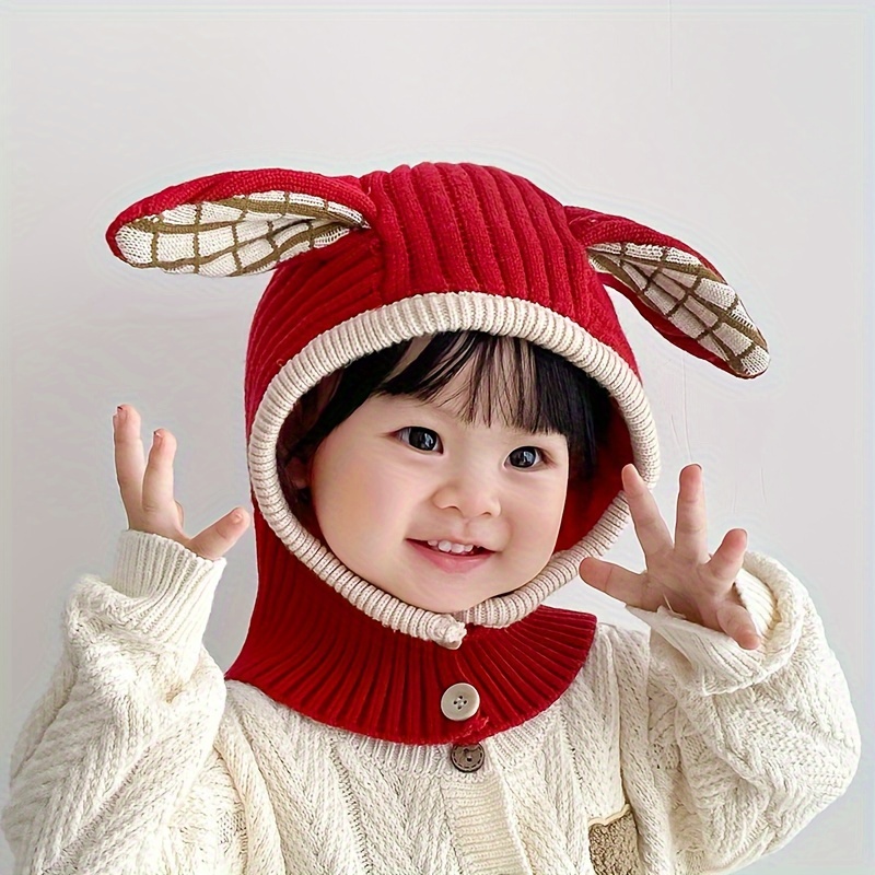 Bonnet pour enfant à oreilles de lapin