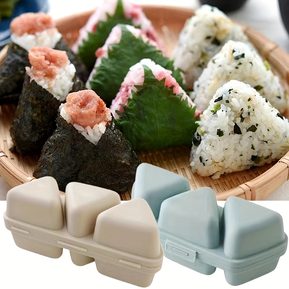 Sushi boule de riz moule Onigiri Bento presse fabricant Machine ¿¿toile/ Triangle/dessin anim¿¿ Style outils de bricolage cuisine moule accessoires