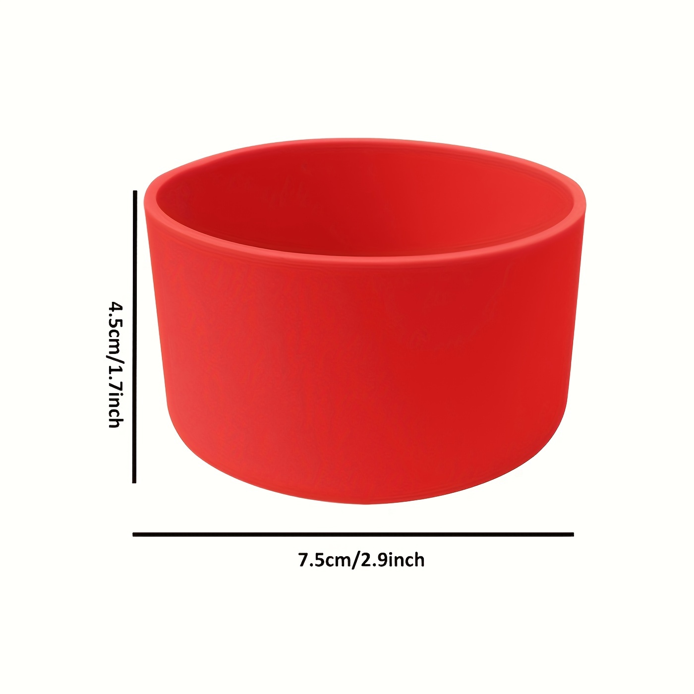 1Pc Decorative Silicone Sleeve For Stanley Mugs Silicone Bottom