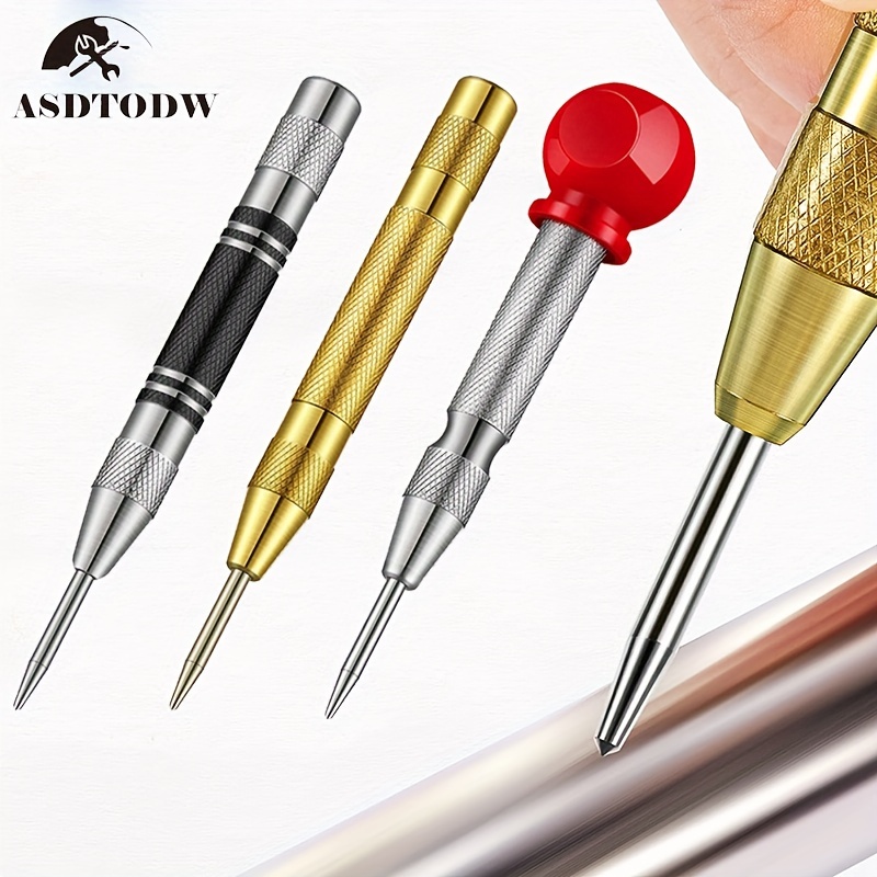 1pc 1.5mm/2mm/3mm Alloy Steel Center Punch Metal Wood Marking Drilling Tools, Size: 3 mm