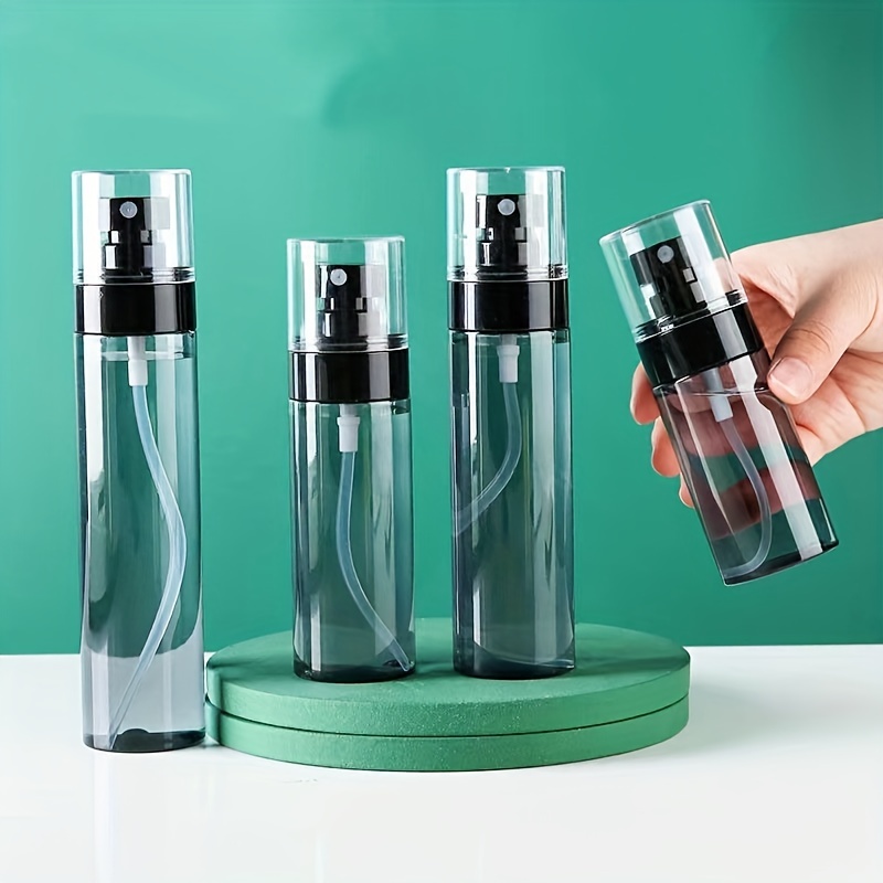 8 Pcs 30ml Perfume Bottles Empty Atomizer,Perfume Spray Bottle,Fine Mist  Spray Bottles Composed of a Glass Bottle, a Clear Acrylic Cap, And a Silver