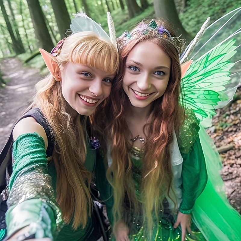 Elf Ears Fairy Ears Cosplay For Women Kids Fairy Accessories - Temu