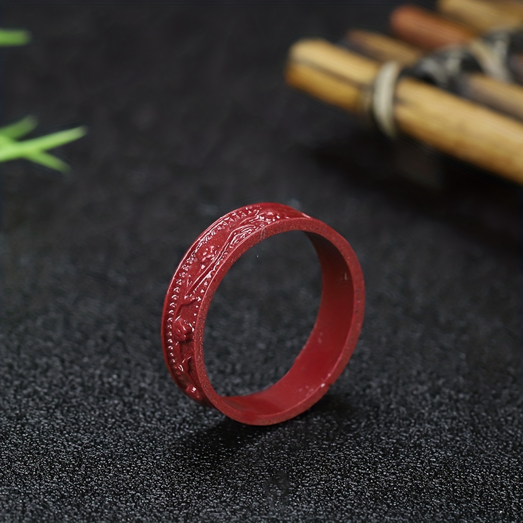 Natural Wood Ring Wooden Finger Rings Women Men Jewelry Retro Ring  Accessory 1PC