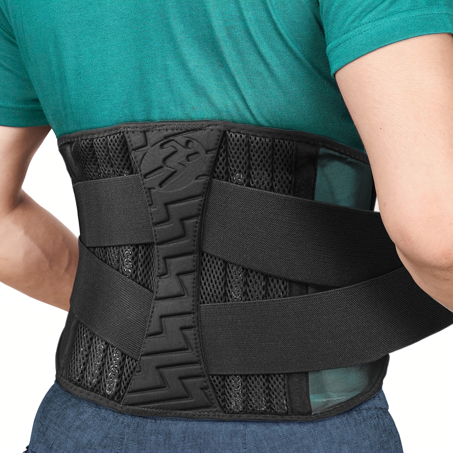 Cheap Pain Relief Waistband Lower Back Support Belt Adjustable Waist Trainer  Trimmer Double Closure Lumbar Support Brace