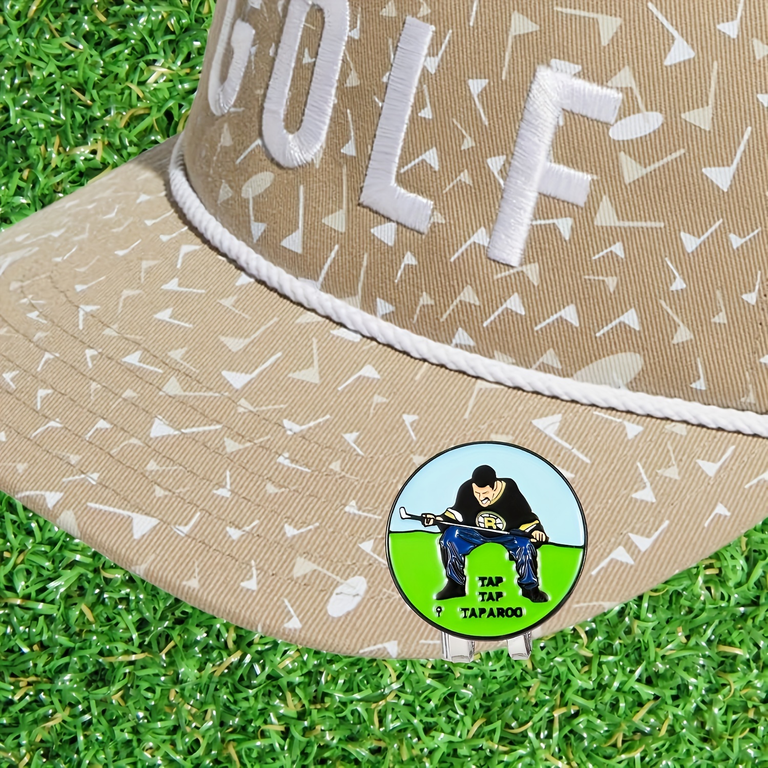 Golf Ball Marker With Magnetic Hat Clip Humanoid Pattern Funny Great Golf  Gifts Golf Accessories For Men Women Golfers Unique - AliExpress