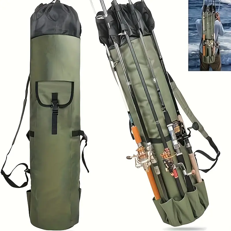 45 6 13 4inch 1 fishing rod bag durable folding - Temu 45 6 13 4inch 1 fishing rod bag durable folding - Temu