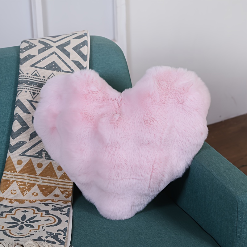 Small Heart shaped Pillow Comfortable Soft Sofa Living Room - Temu