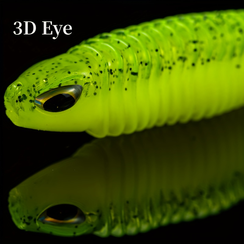 Glow in dark Silicone Soft Lures Lifelike Fishing Experience - Temu