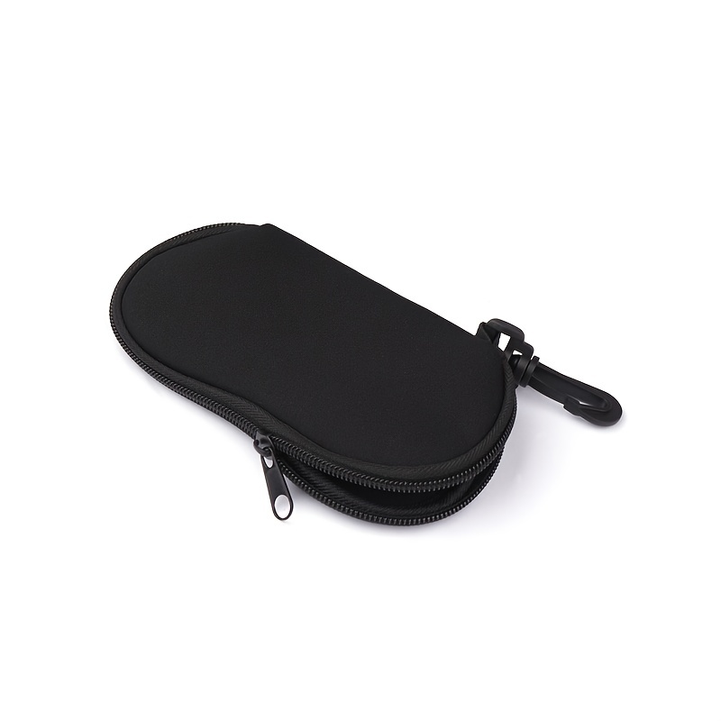 Light Gray Leather Soft Glasses Case