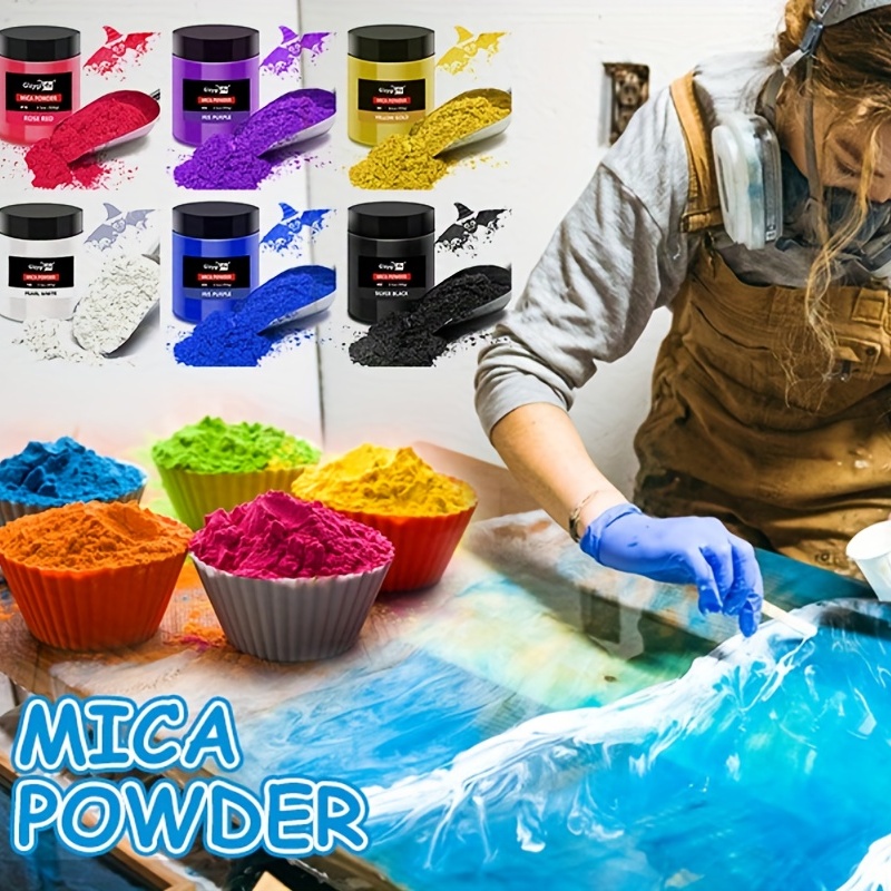  Red Mica Powder for Epoxy Resin 3.5 oz /100g Powdered Pigment  for Soap Colorant Bath Bomb Dye, Cosmetic Grade for Lip Gloss, Acrylic  Nails Polish, Craft Projects