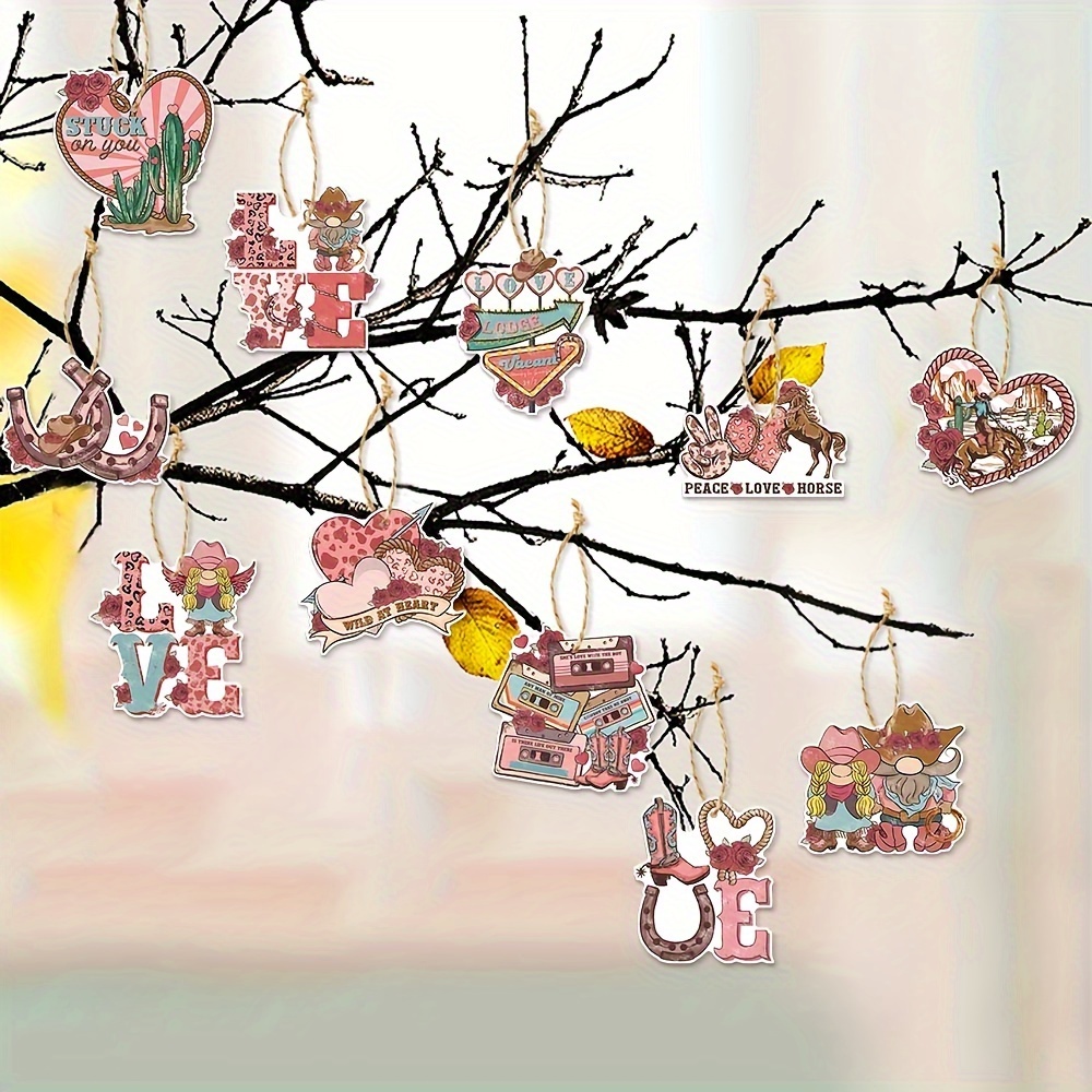 Valentines Day Paper Gnome Ornaments Hanging Gnome Romantic - Temu