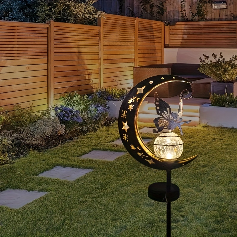 4 in. Solar Powered Outdoor Fairy Lantern