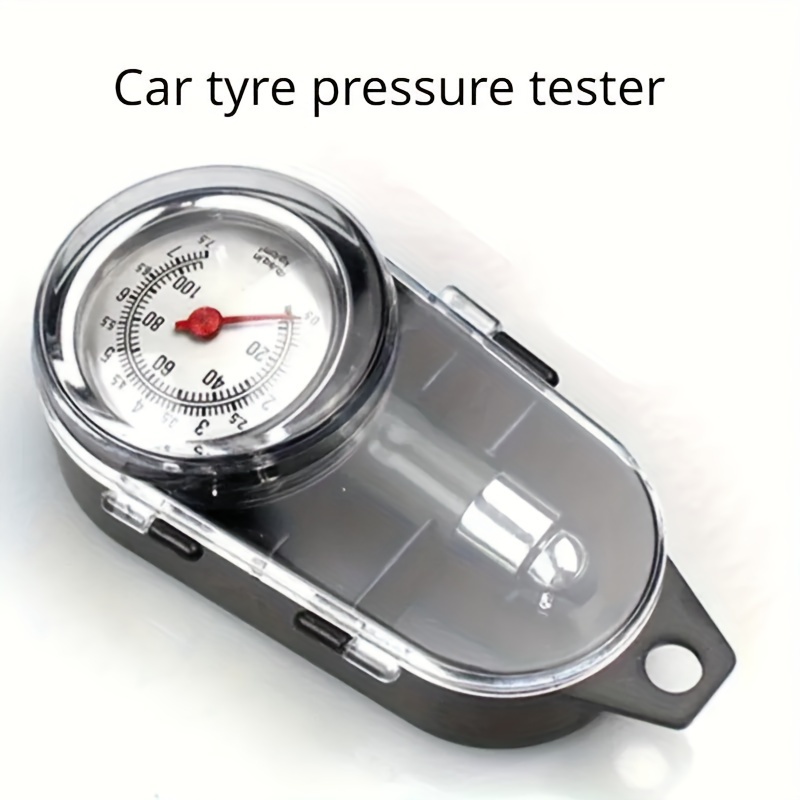 

Mechanical Tire Pressure Gauge – Handheld Air Pressure Tester For Car Tyres, Dial, Monitor With Psi/bar Measurements