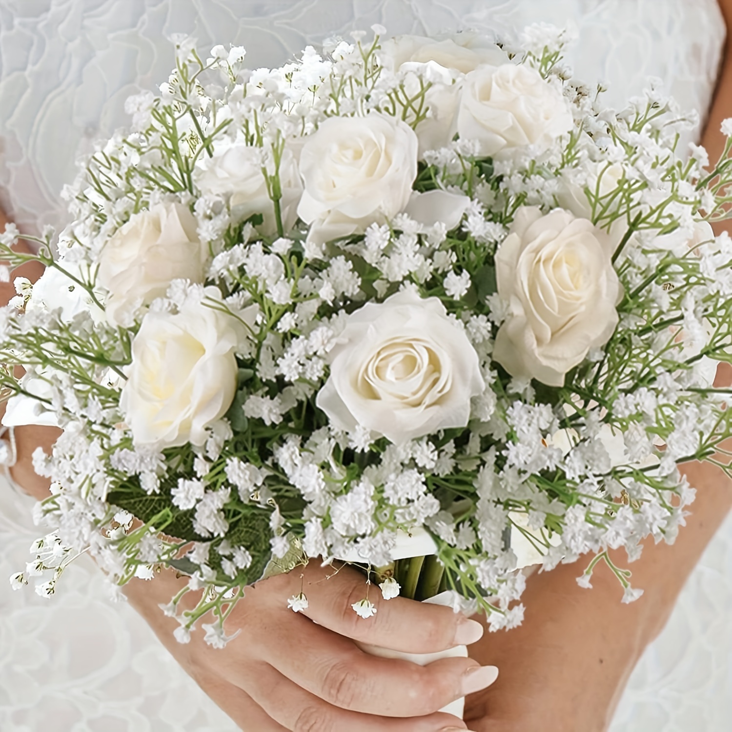 Artificial Baby Breath Gypsophila Flowers Bouquets Real - Temu