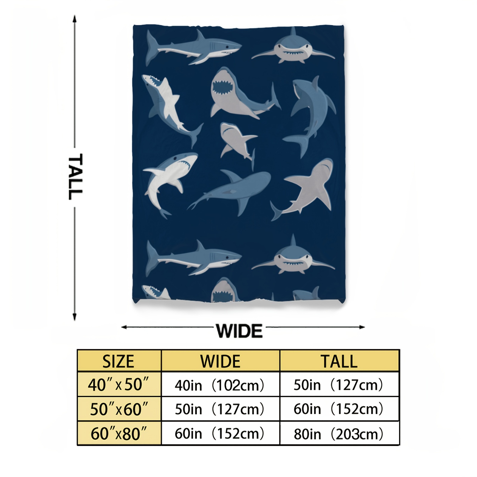 Shark Blanket Lightweight Flannel Blanket Throw Blanket Sofa - Temu