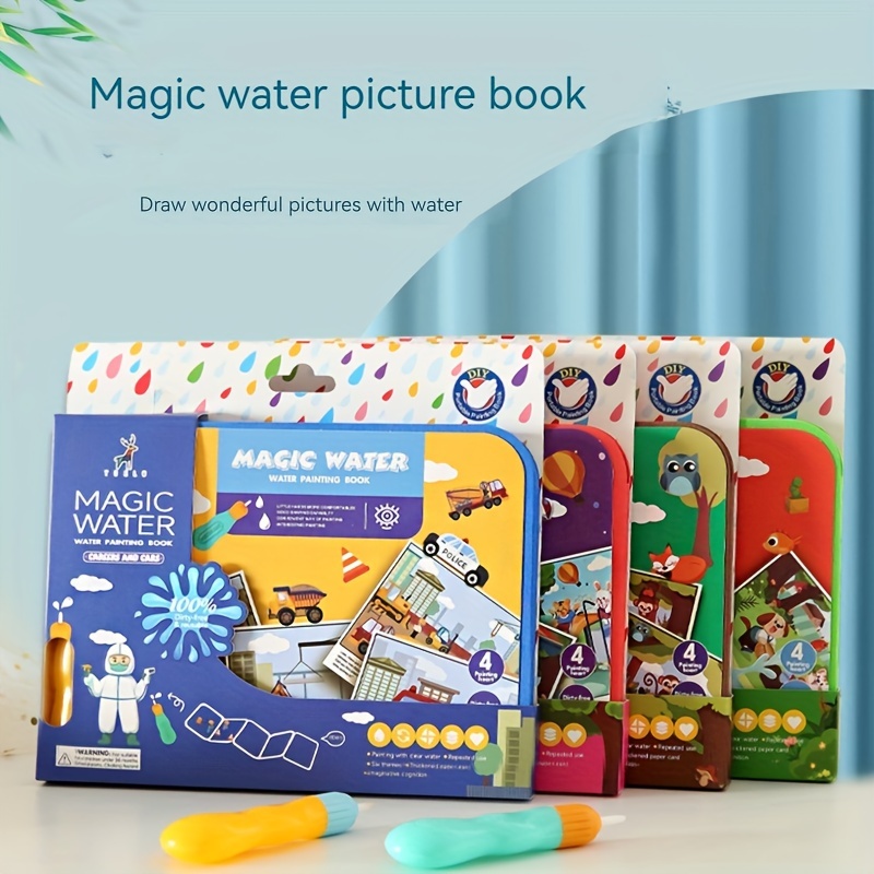 Nomeca Kids Aquarium Fish Tank Toy, Ocean Animals DIY Fantasy Toy Magic  Water Slime Paint Sea