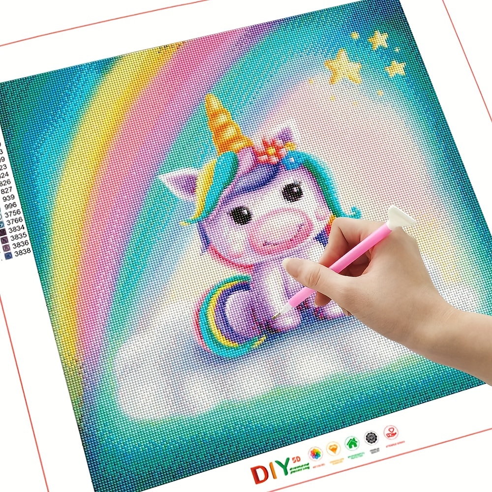 Unicorn Painting Kit Craft Toys for Girls Kids Aged 3 4 5 6 7 8 Year Old  Gift, Paint Your Own Unicorn & Rainbow Art and Crafts Gifts, Unicorn  Birthday Gift for