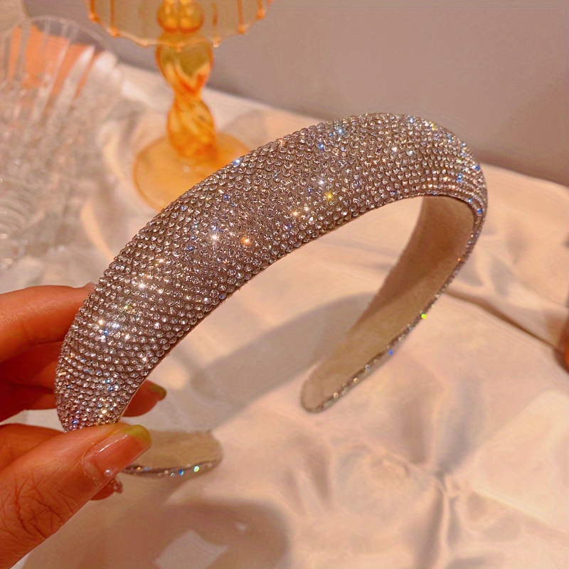 Elegant Headband Women Sparkling Non Slip Hair