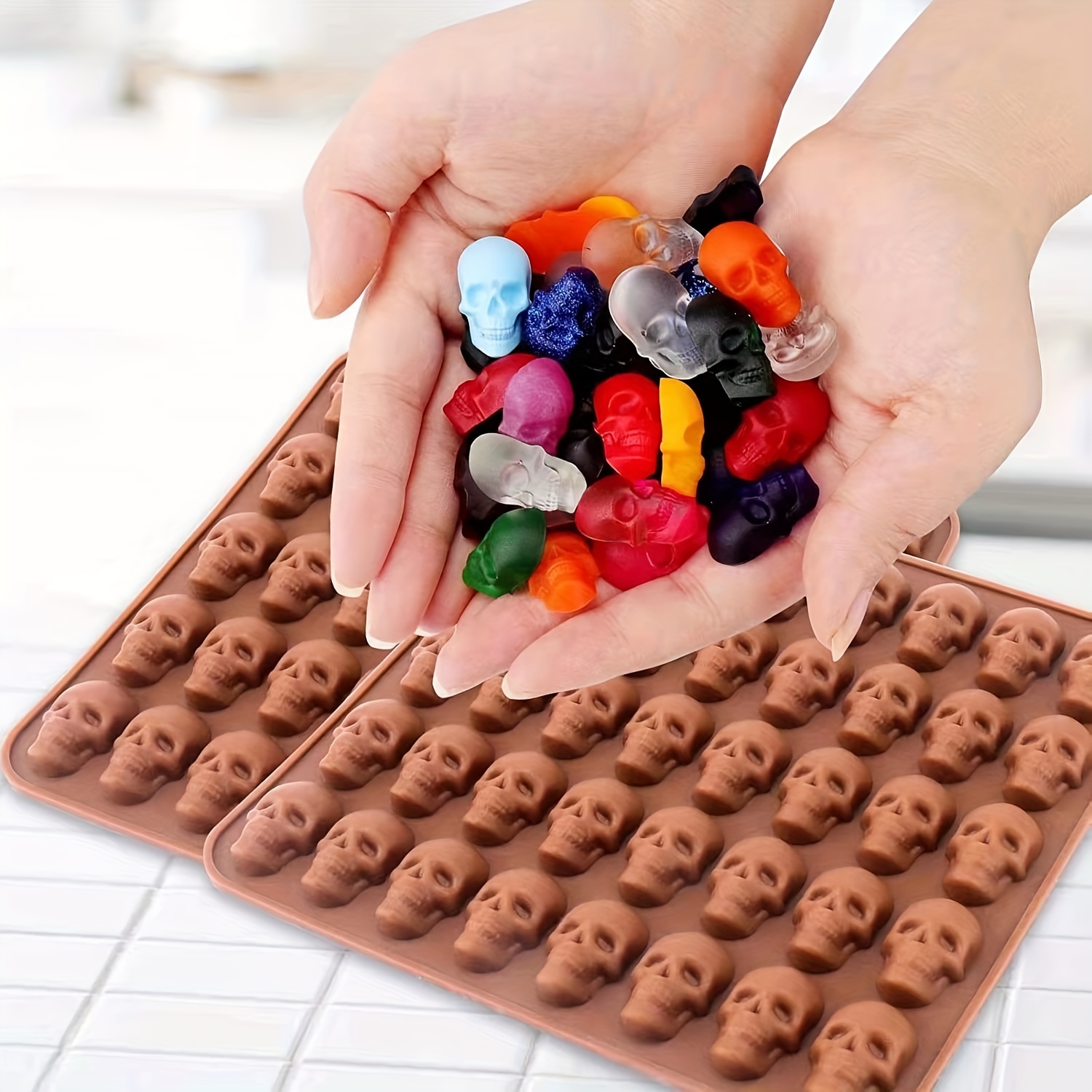 Mini Moules En Silicone À Chocolat Moule Silicone Chocolat 2Pcs