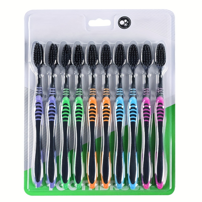 10pcs Soft Bristle Toothbrush Family Package