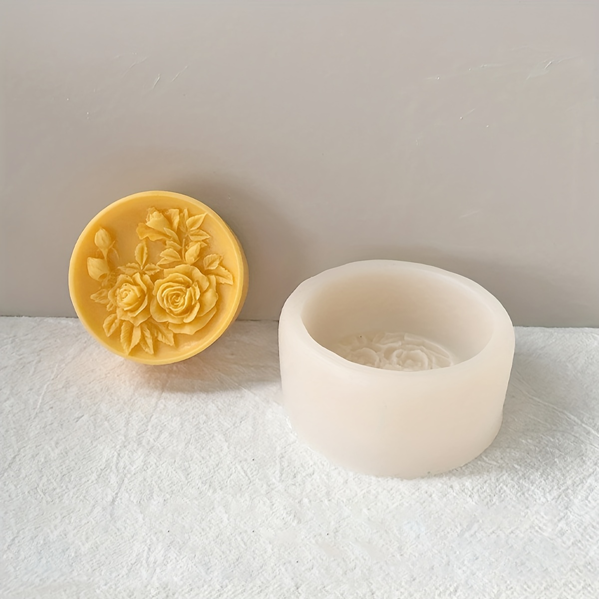 Silicone Plaster Flower Molds Handmade Soap Molds Fondant Flower