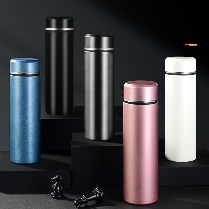 Vacuum Flask With Tea Infuser, Stainless Steel Insulated Water Bottles,  Travel Thermal Cups, For Hot And Cold Beverages, Summer Winter Drinkware,  Gifts - Temu