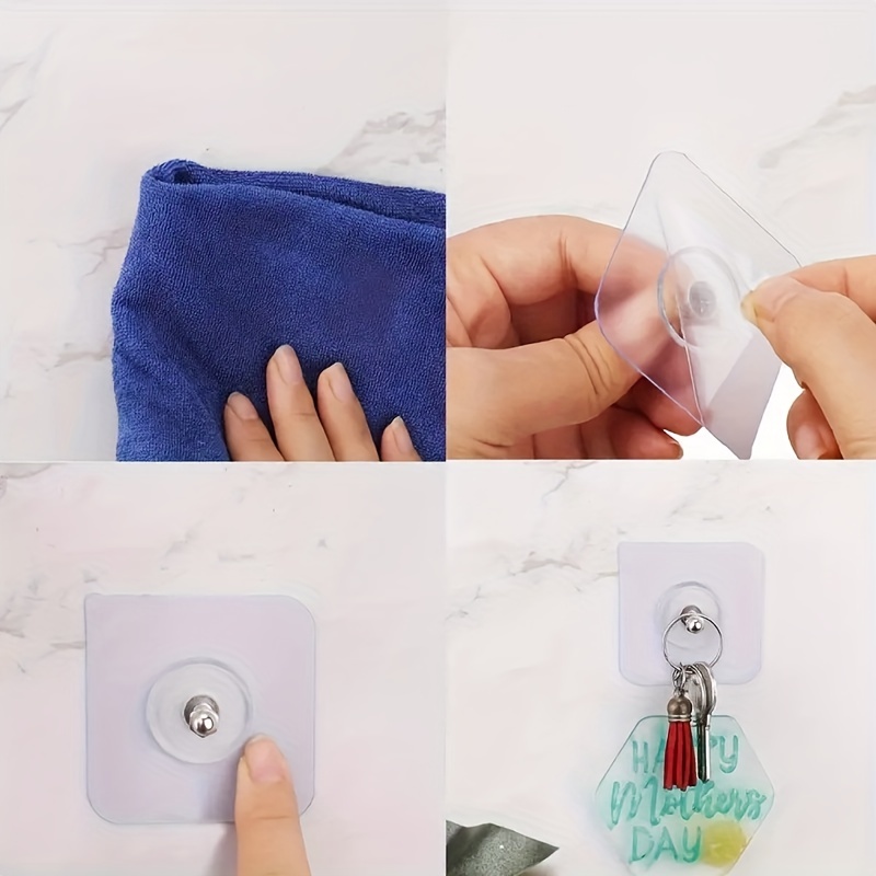 Self-adhesive Nails Wall, Clothes Hangers Bathroom