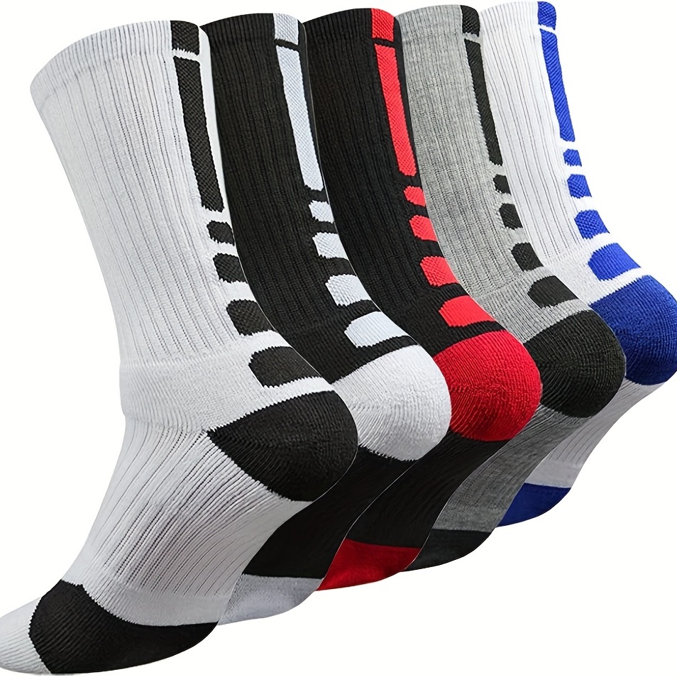 Calcetines cortos deportivos de baloncesto de algodón peinado calcetines de  absorción antideslizantes transpirables gruesos para correr para hombre  ANGGREK Otros