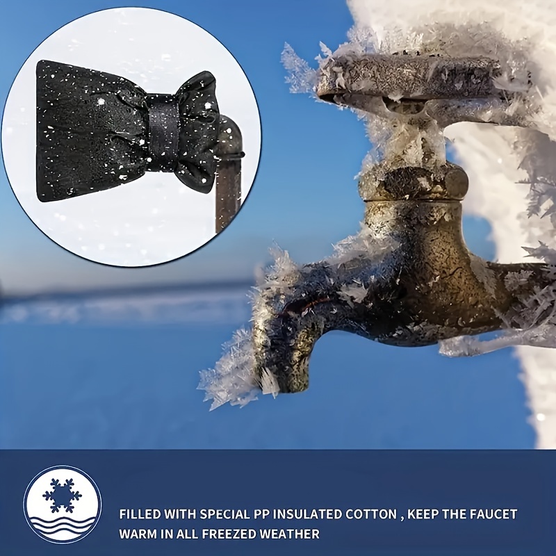 2 pcs Protection hivernale pour robinet - Robinet résistant au gel