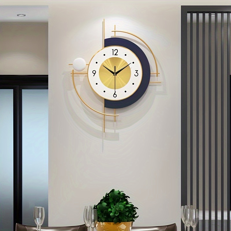 1pc American Style Clock Nordic Wall Clock Silent Creative Fashion