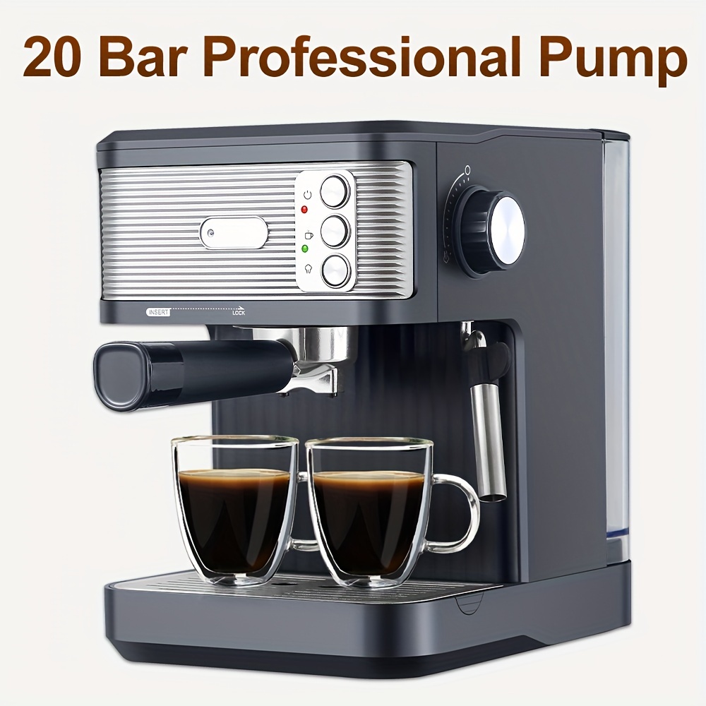 Espresso Machine Espresso Maker With Milk Frother Steam Wand - Temu