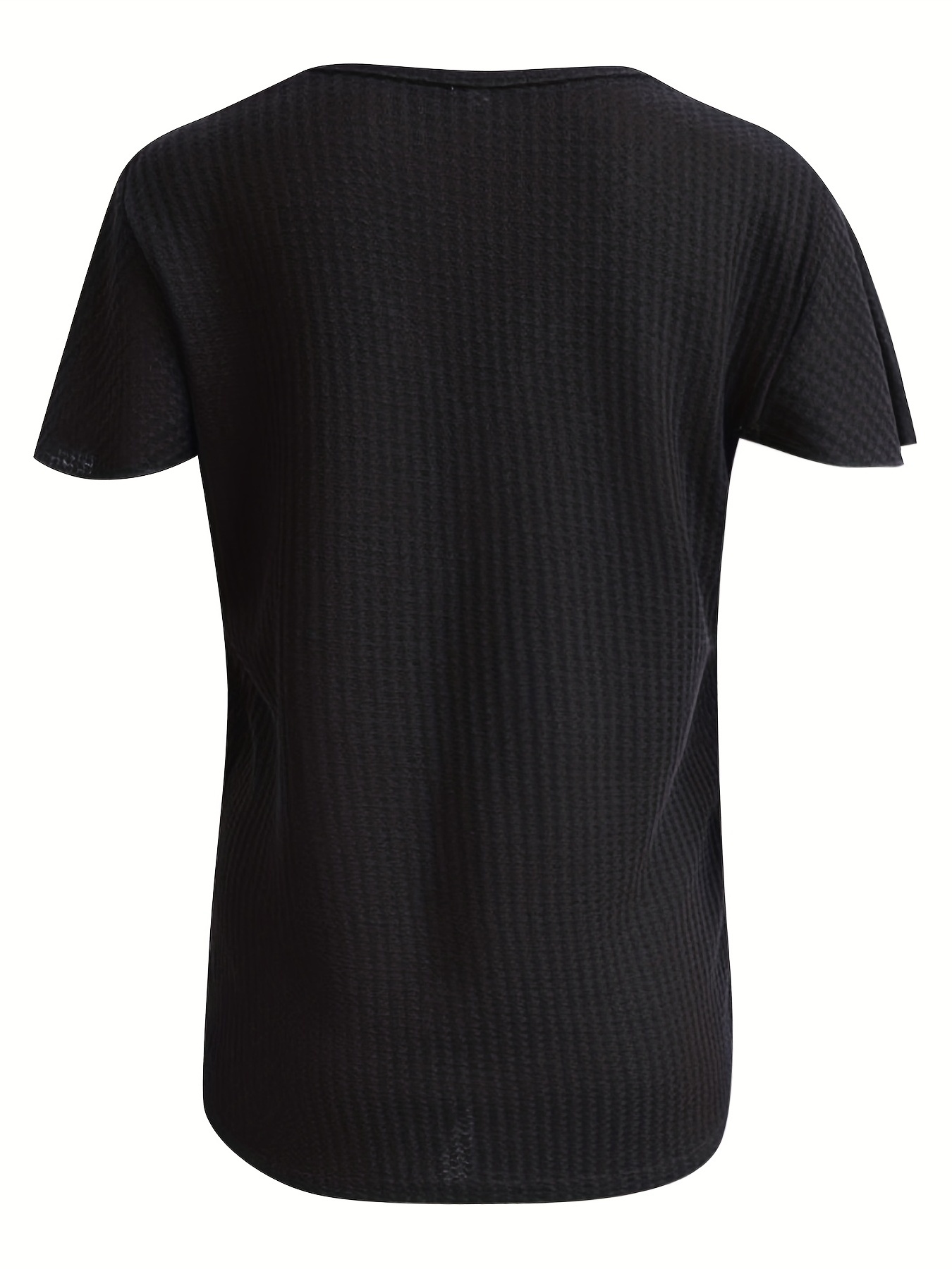 Lace-Trim Henley T-Shirt, Compare