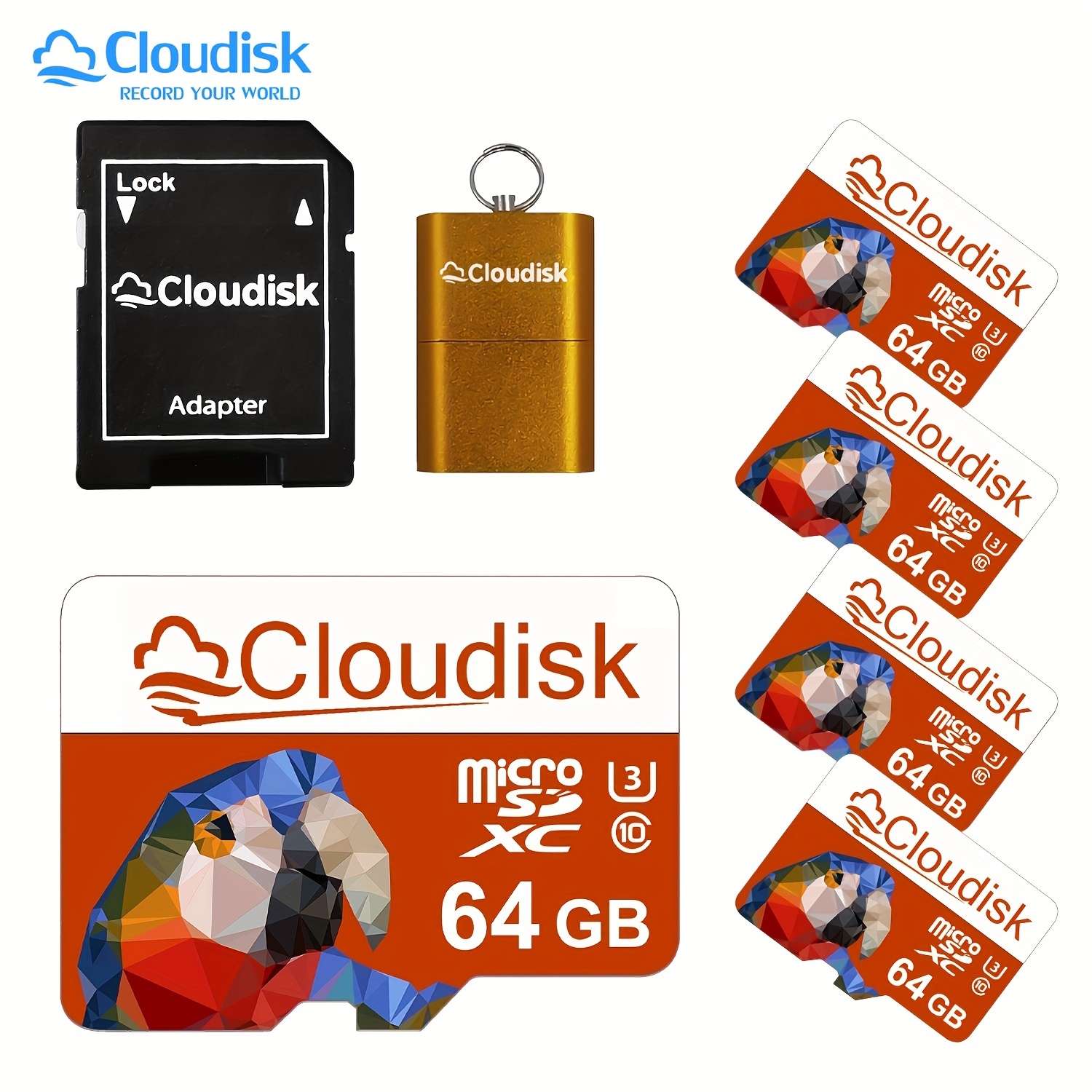cloudisk micro sd card 64gb 32gb 16gb 8gb 4gb 2gb 1gb